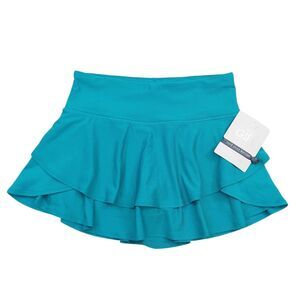 Athleta Girl Skort Girls L/12 Turquoise Athletic Tennis Skirt Performance Lined